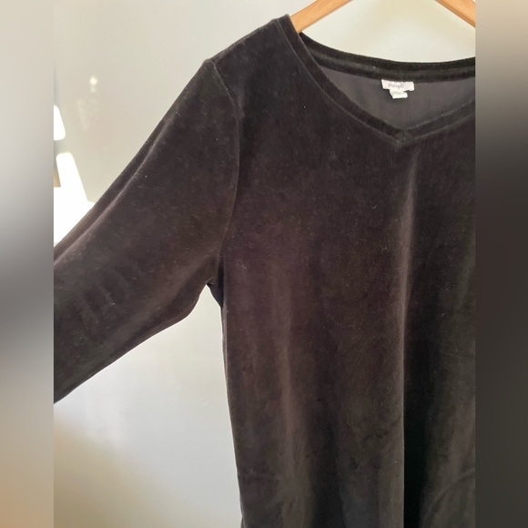 Pure Jill - Velvet Tunic Top with Pockets - Size Large - Picture 3 of 10